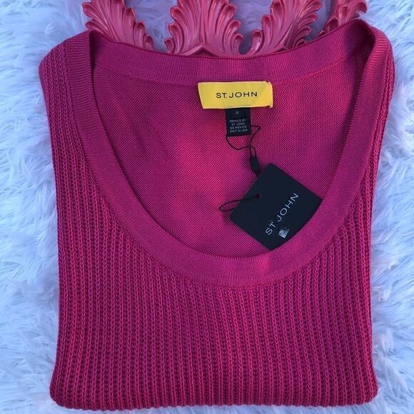 ST John Knit Sleeveless Santana Sleeveless Top - Picture 12 of 14